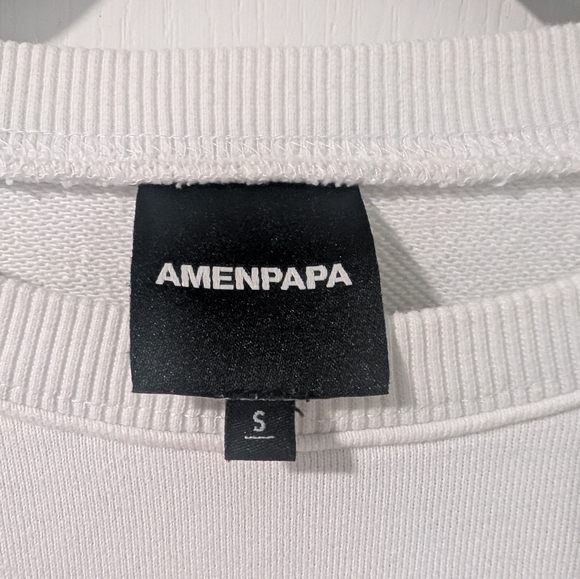 AMENPAPA | "Be Still" Spiritual Graphic Sweatshirt - Picture 3 of 12